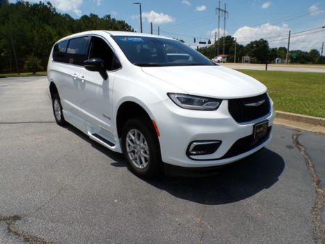 Used Wheelchair Van For Sale: 2025 Chrysler Pacifica New Wheelchair Conversion - BraunAbility Wheelchair Accessible Van For Sale with a  on it. VIN: 2C4RC1BG8SR574823