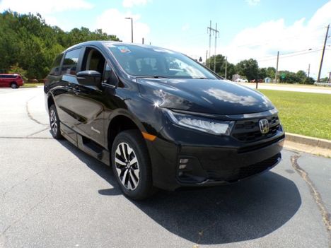 New Wheelchair Van For Sale: 2026 Honda Odyssey New Wheelchair Conversion - BraunAbility Wheelchair Accessible Van For Sale with a  on it. VIN: 5FNRL6H6XTB045253