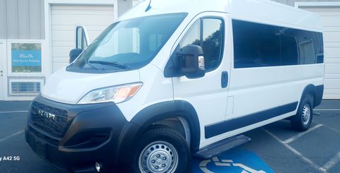 New Wheelchair Van For Sale: 2025 Ram 2500  Wheelchair Accessible Van For Sale with a Commercial Vans - Ram Promaster on it. VIN: 3C6LRVDG8SE559286