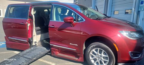 Used Wheelchair Van For Sale: 2020 Chrysler Pacifica TOURING L+ Wheelchair Accessible Van For Sale with a BraunAbility - Chrysler Foldout on it. VIN: 2C4RC1BG7LR117731