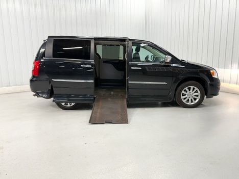 Used Wheelchair Van For Sale: 2016 Chrysler Town & Country LTD PLATNM Wheelchair Accessible Van For Sale with a Rollx 11 Inch Drop Floor Conversion with In-the-floor Ramp on it. VIN: 401773A