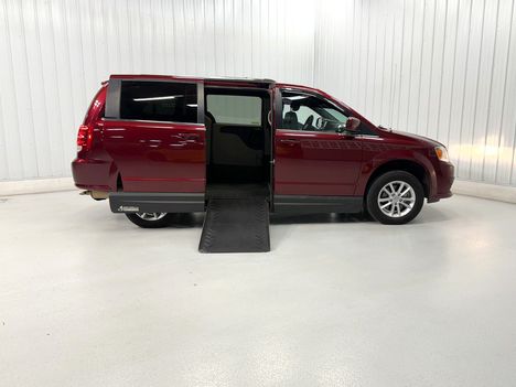 Used Wheelchair Van For Sale: 2019 Dodge Grand Caravan SXT Wheelchair Accessible Van For Sale with a AMS 11 INCH DROP FLOOR CONVERSION WITH POWER FOLDING RAMP on it. VIN: 401963A