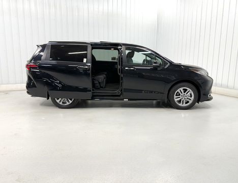 New Wheelchair Van For Sale: 2026 Toyota Sienna LIMITED Wheelchair Accessible Van For Sale with a Rollx 12.5 Inch Drop Floor Conversion with In-the-floor Ramp on it. VIN: 402015