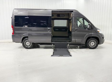 New Wheelchair Van For Sale: 2025 Ram Promaster HRLWHB Wheelchair Accessible Van For Sale with a  on it. VIN: 51955