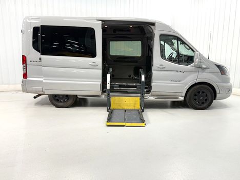 Used Wheelchair Van For Sale: 2023 Ford Transit 250 MR AWD Wheelchair Accessible Van For Sale with a NON-LOWERED FLOOR on it. VIN: 51981