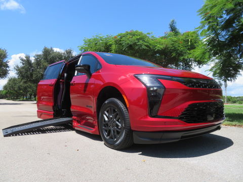 New Wheelchair Van For Sale: 2027 Chrysler Pacifica Select Sport Wheelchair Accessible Van For Sale with a BraunAbility - Chrysler Foldout XT on it. VIN: 2C4RC1BG4VR557537