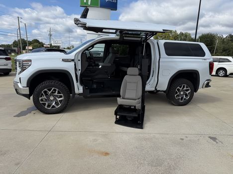 New Wheelchair Van For Sale: 2026 Gmc Sierra SLT Wheelchair Accessible Van For Sale with a Atc Conversion Driver Side Power Fold Out on it. VIN: 3GTUUDED2TG210866