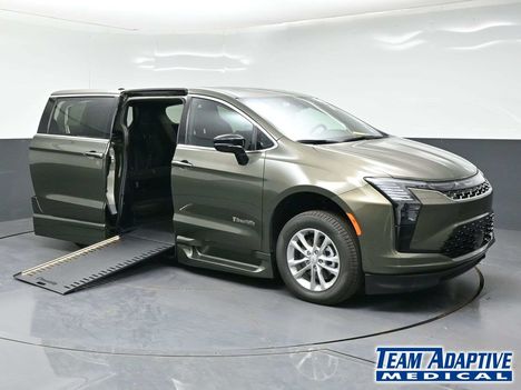New Wheelchair Van For Sale: 2027 Chrysler Pacifica Limited Wheelchair Accessible Van For Sale with a BraunAbility Chrysler Infloor on it. VIN: 2C4RC1BG8VR569495