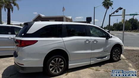 Used Wheelchair Van For Sale: 2023 Honda Odyssey EX Wheelchair Accessible Van For Sale with a  on it. VIN: 5FNRL6H68PB007591