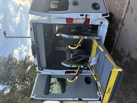 New Wheelchair Van For Sale: 2024 Ram Promaster 2500 SLT High Roof Wheelchair Accessible Van For Sale with a  on it. VIN: 3C6LRVCG3SE514757