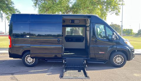 New Wheelchair Van For Sale: 2025 Ram Promaster  Wheelchair Accessible Van For Sale with a  on it. VIN: 3C6LRVPG7SE532897