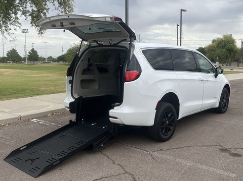 Used Wheelchair Van For Sale: 2024 Chrysler Voyager LX Wheelchair Accessible Van For Sale with a  on it. VIN: 2C4RC1CG2RR118714