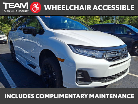 New Wheelchair Van For Sale: 2026 Honda Odyssey Sport-L Wheelchair Accessible Van For Sale with a  on it. VIN: 5FNRL6H7XTB069755