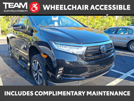 Used Wheelchair Van For Sale: 2022 Honda Odyssey Touring Wheelchair Accessible Van For Sale with a  on it. VIN: 5FNRL6H80NB000603