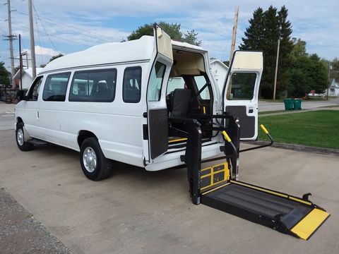 Used Wheelchair Van For Sale: 2012 Ford E-250 Econoline Wheelchair Accessible Van For Sale with a Non Branded - Full Size Van Conversion on it. VIN: 1FTNS2EW0CDA48040