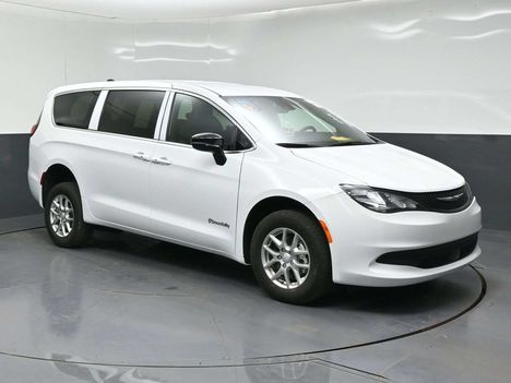 New Wheelchair Van For Sale: 2027 Chrysler Pacifica LX Wheelchair Accessible Van For Sale with a BraunAbility Chrysler Manual Rear-Entry on it. VIN: 2C4RC1CG6VR564536