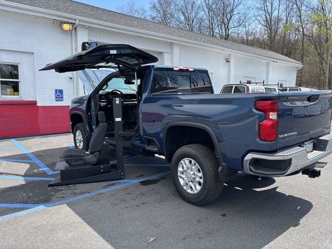 Used Wheelchair Van For Sale: 2025 Chevrolet Silverado 2500HD LT Wheelchair Accessible Van For Sale with a ATC Wheelchair Truck Conversions 2500 Chevy & GMC Trucks on it. VIN: 2GC4KNE75S1128174