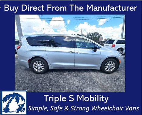 Used Wheelchair Van For Sale: 2026 Chrysler Pacifica  Wheelchair Accessible Van For Sale with a Triple S Manual Rear Entry on it. VIN: 2C4RC1BG3TR170670