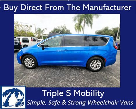 Used Wheelchair Van For Sale: 2026 Chrysler Pacifica  Wheelchair Accessible Van For Sale with a Triple S Manual Rear Entry on it. VIN: 2C4RC1BG6TR243739
