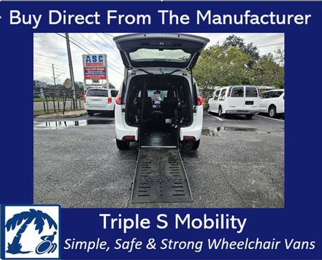 Used Wheelchair Van For Sale: 2022 Chrysler Pacifica  Wheelchair Accessible Van For Sale with a Triple S Manual Rear Entry on it. VIN: 2C4RC1BG8NR210650