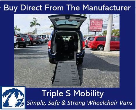 Used Wheelchair Van For Sale: 2016 Dodge Grand Caravan  Wheelchair Accessible Van For Sale with a Handicap Accessible Van on it. VIN: 2C4RDGBGXGR114781