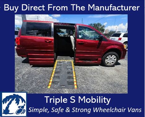 Used Wheelchair Van For Sale: 2014 Dodge Grand Caravan  Wheelchair Accessible Van For Sale with a Handicap Accessible Van on it. VIN: 2C7WDGBG9ER254808