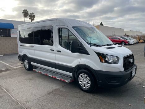 New Wheelchair Van For Sale: 2026 Ford Transit 350 XL Wheelchair Accessible Van For Sale with a Passenger Rear LIFT on it. VIN: 1FDAX2C86TKB31807