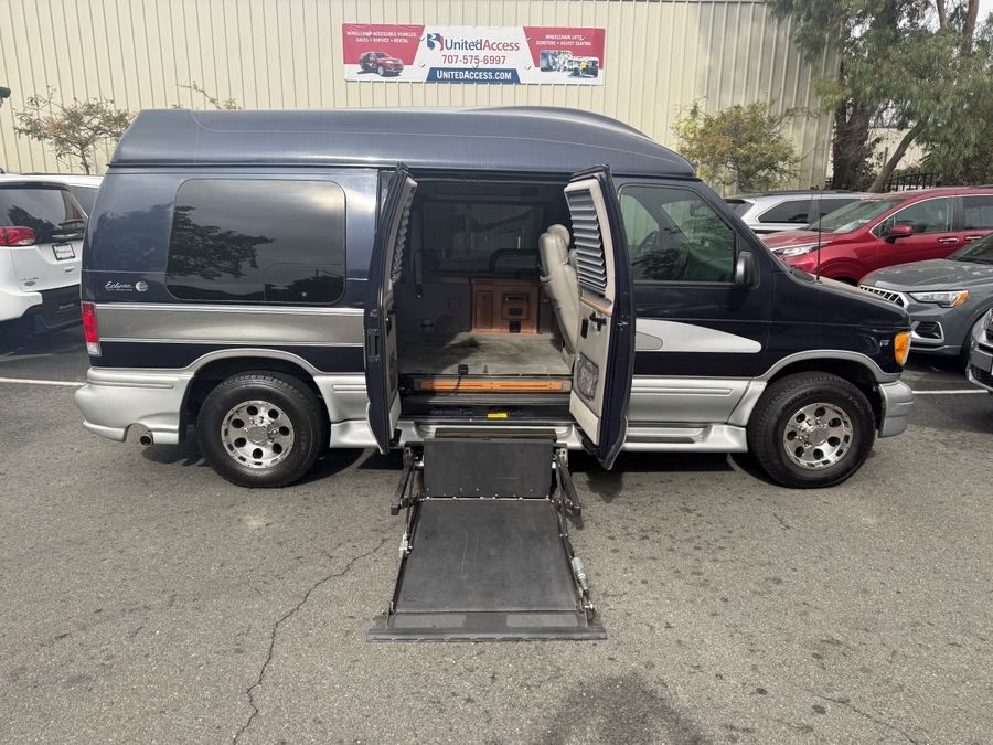 Used Wheelchair Van For Sale: 2000 Ford E-Series E-250 SD Wheelchair Accessible Van For Sale with a Passenger Side LIFT on it. VIN: 1FDPE24L1YHC03908