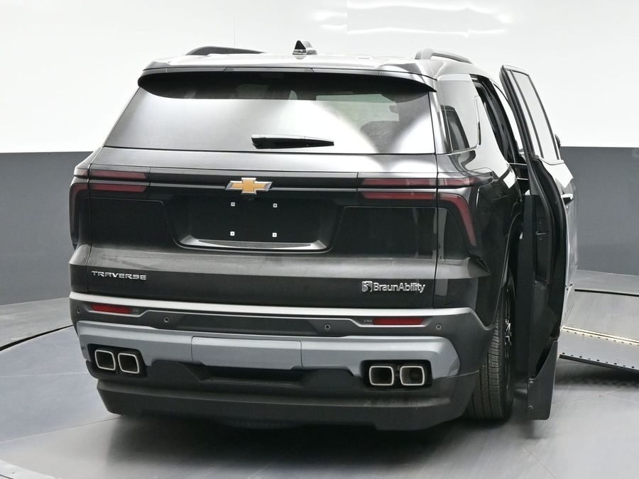 New Wheelchair Van For Sale: 2027 Chevrolet Traverse 1LT Wheelchair Accessible Van For Sale with a BraunAbility XI on it. VIN: 1GBERGKS0VJ146262