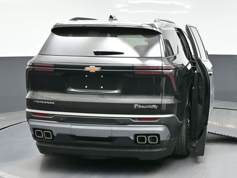 New Wheelchair Van For Sale: 2027 Chevrolet Traverse 1LT Wheelchair Accessible Van For Sale with a BraunAbility XI on it. VIN: 1GBERGKS0VJ146262
