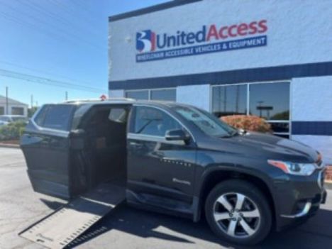 Used Wheelchair Van For Sale: 2021 Chevrolet Traverse 3LT Wheelchair Accessible Van For Sale with a BraunAbility XI on it. VIN: 1GNERHKW1MJ120148
