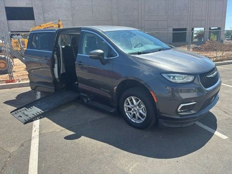 Used Wheelchair Van For Sale: 2023 Chrysler Pacifica Touring L Sport Wheelchair Accessible Van For Sale with a BraunAbility XT on it. VIN: 2C4RC1BG0PR561491