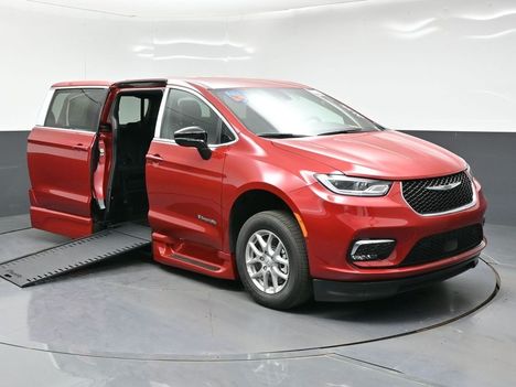 New Wheelchair Van For Sale: 2026 Chrysler Pacifica Select Safety Wheelchair Accessible Van For Sale with a BraunAbility XI on it. VIN: 2C4RC1BG0TR221641