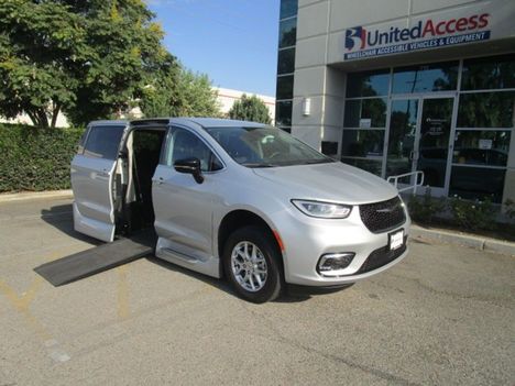 Used Wheelchair Van For Sale: 2024 Chrysler Pacifica Touring L Wheelchair Accessible Van For Sale with a VMI Northstar on it. VIN: 2C4RC1BG1RR141273