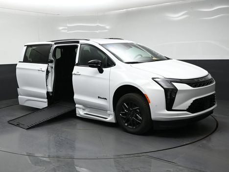 New Wheelchair Van For Sale: 2027 Chrysler Pacifica Select Sport Wheelchair Accessible Van For Sale with a BraunAbility XI on it. VIN: 2C4RC1BG1VR577891