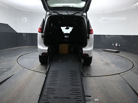 Used Wheelchair Van For Sale: 2024 Chrysler Pacifica Touring L Wheelchair Accessible Van For Sale with a BraunAbility Manual Rear Entry on it. VIN: 2C4RC1BG3RR125947