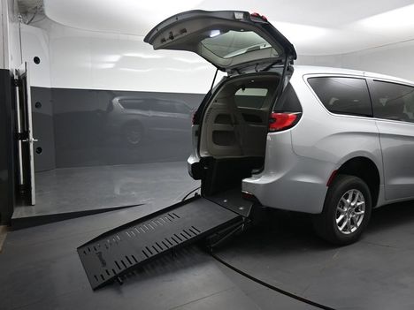 Used Wheelchair Van For Sale: 2023 Chrysler Pacifica Touring L Wheelchair Accessible Van For Sale with a BraunAbility Manual Rear Entry on it. VIN: 2C4RC1BG5PR580652