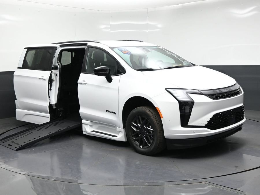 New Wheelchair Van For Sale: 2027 Chrysler Pacifica Select Sport Wheelchair Accessible Van For Sale with a BraunAbility XT on it. VIN: 2C4RC1BG6VR591740