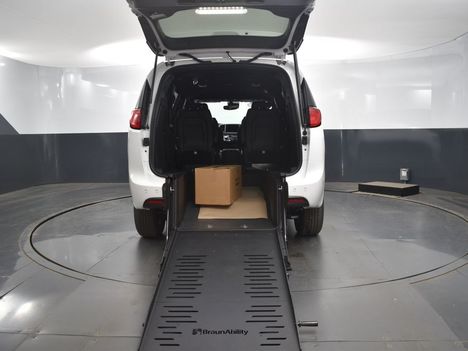 New Wheelchair Van For Sale: 2026 Chrysler Voyager LX Wheelchair Accessible Van For Sale with a BraunAbility ADA Rear Entry on it. VIN: 2C4RC1CG3TR264692