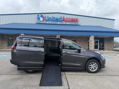 Used Wheelchair Van For Sale: 2023 Chrysler Voyager LX Wheelchair Accessible Van For Sale with a BraunAbility Companion Manual on it. VIN: 2C4RC1CG5PR603362