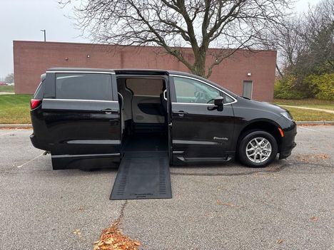 Used Wheelchair Van For Sale: 2024 Chrysler Voyager LX Wheelchair Accessible Van For Sale with a BraunAbility XI on it. VIN: 2C4RC1CG5RR179037
