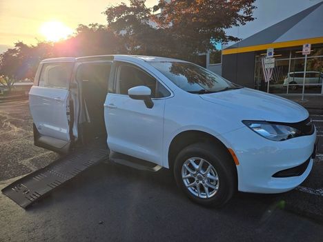 Used Wheelchair Van For Sale: 2022 Chrysler Voyager LX Wheelchair Accessible Van For Sale with a Summit on it. VIN: 2C4RC1CG9NR186664
