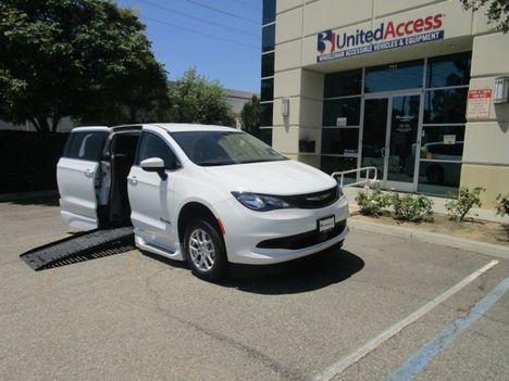 Used Wheelchair Van For Sale: 2023 Chrysler Voyager LX Base Wheelchair Accessible Van For Sale with a BraunAbility XT on it. VIN: 2C4RC1CGXPR516962