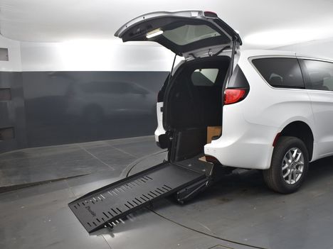 New Wheelchair Van For Sale: 2026 Chrysler Voyager LX Wheelchair Accessible Van For Sale with a BraunAbility ADA Rear Entry on it. VIN: 2C4RC1CGXTR264849