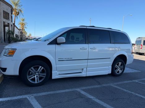 Used Wheelchair Van For Sale: 2010 Dodge Grand Caravan SXT Wheelchair Accessible Van For Sale with a BraunAbility XT on it. VIN: 2D4RN5DX3AR129664