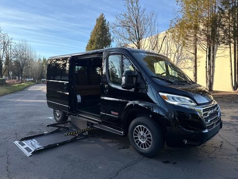 New Wheelchair Van For Sale: 2025 Ram Promaster Tradesman 1500 Wheelchair Accessible Van For Sale with a Tempest X on it. VIN: 3C6LRVAGXSE532580