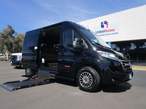 New Wheelchair Van For Sale: 2025 Ram Promaster Tradesman 2500 Wheelchair Accessible Van For Sale with a Tempest X HT on it. VIN: 3C6LRVCG7SE514745