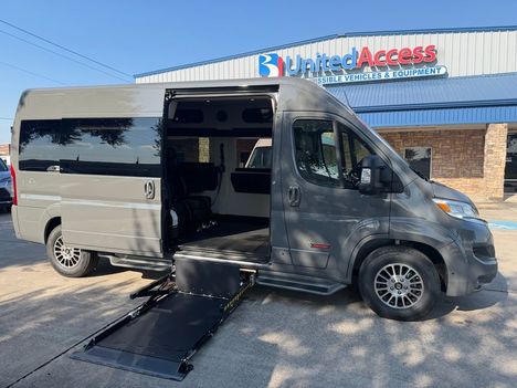 New Wheelchair Van For Sale: 2025 Ram Promaster Tradesman 2500 Wheelchair Accessible Van For Sale with a Tempest XL HT on it. VIN: 3C6LRVPG4SE514728