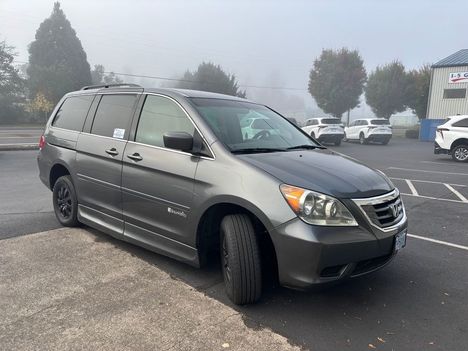 Used Wheelchair Van For Sale: 2010 Honda Odyssey EX Wheelchair Accessible Van For Sale with a BraunAbility Entervan II on it. VIN: 5FNRL3H47AB059766