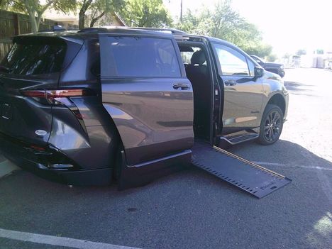 Used Wheelchair Van For Sale: 2025 Toyota Sienna XSE Sport Wheelchair Accessible Van For Sale with a BraunAbility XI on it. VIN: 5TDDRKEC1SS272272
